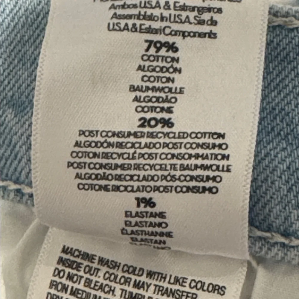 MOTHER Light Blue Ankle Jeans. Size 32 - Picture 10 of 16